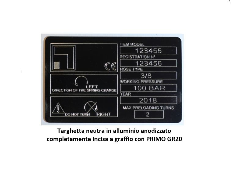Marcatore Economico a Graffio PRIMO GR20 Marcatore Economico a Graffio PRIMO GR20_2