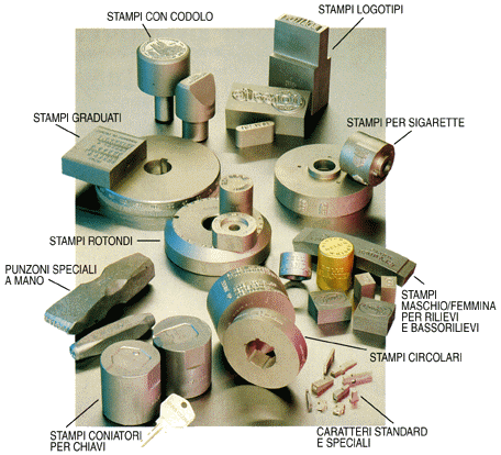 Punzoni standard e speciali - Stampi incisi_1