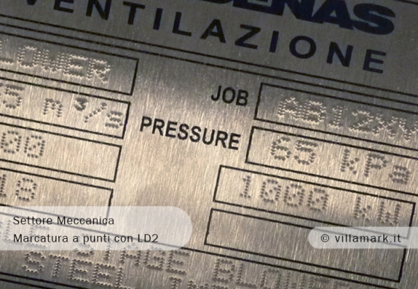 Marcatura Settore Meccanico: esempi di codifica per componenti Marcatura Settore Meccanico: esempi di codifica per componenti_2